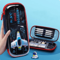 Miniatyrbild 3 av 10: 3D Space Case Kawaii Stationery Transparent Case 03 03