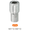 Miniatyrbillede 3 af 4: 6 STK Rustfrit stål konverteringsskrue Variabel diameter skrue 6PCS