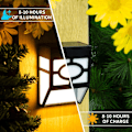 Miniatyrbilde 3 av 10: 2stk LED Hagelys Trinnlys VARME LYS VARME LYS Warm Lights