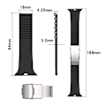 Miniatyrbild 3 av 10: Sportarmband för Apple Watch 7 SE 6 5 4 3 2 RÖD 42/44/45MM red 42/44/45MM-42/44/45MM
