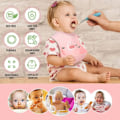 Miniatyrbilde 4 av 10: Baby silikonsmekker Barneforkle C C C