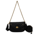 Miniatyrbillede 1 af 10: Muleposer Underarm Håndtaske SORT black