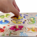 Miniatyrbilde 10 av 10: Tre Puslespill Puslespill Board GRØNNSAKE GRØNNSAKER vegetable