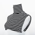 Miniatyrbillede 6 af 10: Turtleneck Fake Collar Mock Neck Cover SORT SORT black