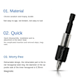 Miniatyrbilde 9 av 10: 3 STK 1/4" AEG Slagdriver Hex Drill Holder Skrue 60MM3STK 3 STK 60mm3pcs