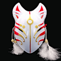 Pikkukuva 3 / 10: Fox Fairy Mask Cosplay Mask TYYPPI C TYYPPI C Type C