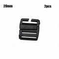 Miniatyrbild 5 av 10: 2 st Webbing Rem Spänne Slider Fastener 9 9 9