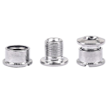 Miniatyrbillede 6 af 10: 4stk Kædehjulsskruer Kædekring Hjulbolt SØLV ENKELSKIVE Silver Single Disk Nail-Single Disk Nail