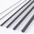 Miniatyrbilde 9 av 10: solid karbonstang veifiskestang 2,0MM X 1M 2,0MM X 1M 2.0mm X 1M