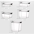 Miniatyrbillede 2 af 10: Opbevaringsbeholdere Lufttæt beholder 1300ML 1300ML 1300ML