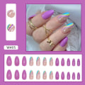 Miniatyrbilde 9 av 10: 24stk False Nails Long Mandel W400 W400 W400