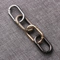 Pikkukuva 6 / 10: 5kpl Jousi soikeat renkaat Laukku Vyön soljet SILVER 16MM Silver 16mm