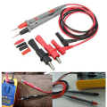 Miniatyrbild 2 av 6: 8st Multimeter testkablar Kit Multi Meter Clamp Tester Probe 8pcs