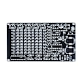 Miniatyrbillede 4 af 6: LED Pursuit Light Kit Lodning Practice LED Chaser PCB Board