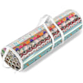 Miniatyrbild 1 av 10: Förvaringsväska för julklappspapper, födelsedagspresentpapper white