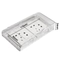 Miniatyrbild 2 av 10: Switch Cover Sockel Vattentät Box SVART black