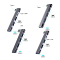 Pikkukuva 2 / 10: 4 IN 1 USB-C HUB Universal USB 3.0 -telakointiasema