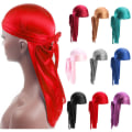 Miniatyrbild 9 av 10: Bandana Silk Durag WINE wine