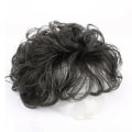 Miniatyrbild 8 av 10: Curly Clip-On Hair Topper Hair Extension BRUN brown