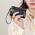 Miniatyrbillede 7 af 10: Zero Wallet Mønt Opbevaringspose SORT Black