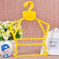 Miniatyrbillede 4 af 10: 5 STK Babytøjsbøjle i ét stykke tøjstativ GUL 5 STK 5 STK Yellow 5pcs-5pcs