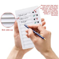 Miniatyrbillede 6 af 6: 3 stk Blank Checklist Board Blank Erstatningspapirer To Do List