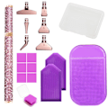 Miniatyrbild 4 av 10: Glitter Diamond painting Penna Point Drill Pennor STYLEC STYLEC StyleC