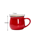 Miniatyrbillede 2 af 9: Krus Kopper Big Belly Cup BLÅ Blue