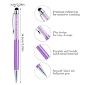 Miniatyrbillede 2 af 10: 5 STK Kapacitiv Stylus Kuglepen SORT Black