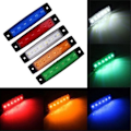 Pikkukuva 9 / 10: 4kpl LED-sivumerkin merkkivalo Varoitustakavalo PUNAINEN 12V Red 12V-12V