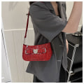 Miniatyrbild 3 av 10: Axelväska Crossbody-väska VIT White