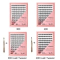 Miniatyrbilde 8 av 10: Lash Clusters DIY Lash Extension Kit 40D 40D 40D