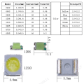 Miniatyrbillede 2 af 7: 1000 stk SMD LED lysemitterende diode BLÅ 1000PCS-0805 blue 1000pcs-0805-1000pcs-0805