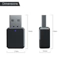Miniatyrbillede 3 af 10: Audio Transmitter Bil AUX Højttaler Modtager Adapter