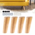 Pikkukuva 5 / 10: 4kpl puiset jalat Pöydänjalat 10cm 10cm