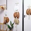 Miniatyrbillede 4 af 10: Macrame Hattehylde Hat Displaystativ LAG LAG layer