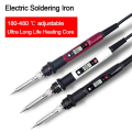 Miniatyrbilde 3 av 10: Digital Display Elektrisk loddebolt HVIT EU EU White EU-EU