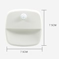 Miniatyrbilde 8 av 10: 1/3 Stk Bevegelsessensor Lys LED Nattlys VARMT LYS X3 VARMT Warm light x3