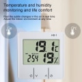Miniatyrbillede 8 af 10: Digitalt termo-hygrometer Elektronisk termometer hygrometer