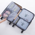 Miniatyrbilde 1 av 10: Reiseoppbevaringsposer 7 stk Sett GRÅ 7 STK 7 STK Grey 7 Pcs-7 Pcs