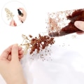 Miniatyrbilde 4 av 10: 35ml/pose Simulation Mini Leaves Miniature Static Leaf BRUN brown
