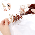 Pikkukuva 4 / 10: 35ml/pussi Simulation Mini Leaves Miniature Static Leaf RUSKEA brown