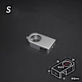 Miniatyrbillede 1 af 8: Vandrørsklemmer Akvarium Aluminiumslegering S S