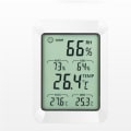 Miniatyrbillede 1 af 9: Husstandstermometer Hygrometer Termometer til hjemmet White