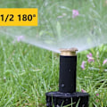 Pikkukuva 1 / 10: Puutarhasuihkusuutin kastelusprinklerin pää 1/2 180 1/2 180 1/2 180