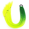 Miniatyrbilde 8 av 10: Farget Pigtail Hestehale Twist Braid Hair Tau 2 2 2