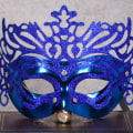 Pikkukuva 7 / 10: Party Mask Halloween Mask PUNAINEN PUNAINEN Red