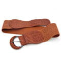 Miniatyrbilde 10 av 10: Bredt elastisk belte Cinch midje stretch belte LEOPARD PRINT Leopard print