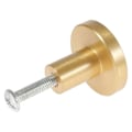 Miniatyrbillede 10 af 10: 4 STK Guld Messing Trækker Skuffe Knopper Møbelgreb
