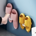 Miniatyrbilde 9 av 10: 4 Stk Tøfler Rack Skoskap Organizer HVIT White